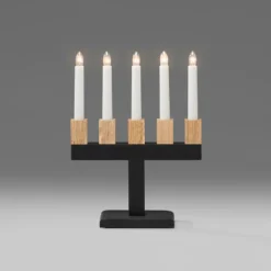Adventsljusstake Gnosjö Konstsmide 5L Trä