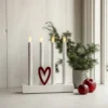 Adventsljusstake Star Trading Hilma 4 Ljus Batteridriven