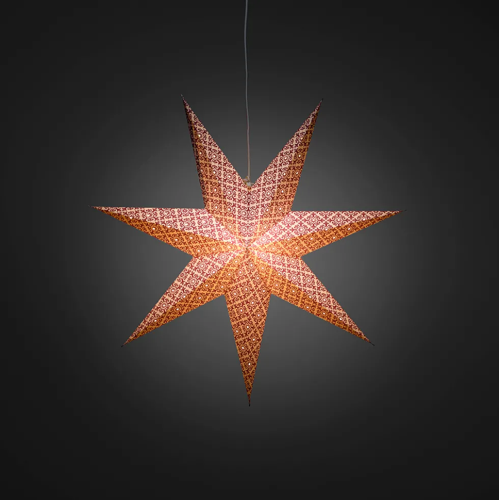 Adventsstjärna Gnosjö Konstsmide Hängande Mönstrad