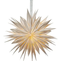 Adventsstjärna Star Trading Print Papperstjärna Randig 60 cm