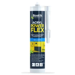 Akrylfogmassa Bostik Acryl Power FlexÄggskalsvit, 0,3 l