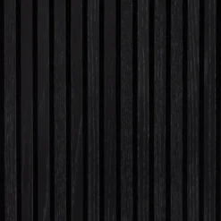Akustikpanel Wood on wall Ek Svartlackad