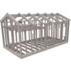 Attefallsstomme Byggstommar 22 grader Med Loft 7200x3940 mm Färdiga Sektioner