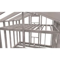 Attefallsstomme Byggstommar 22 grader Med Loft 7200x3940 mm Färdiga Sektioner