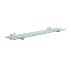 Badrumshylla Smedbo House RS347 Krom/Frostat Glas