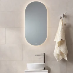 Badrumsspegel Miller Badrum Ambient Touch Oval