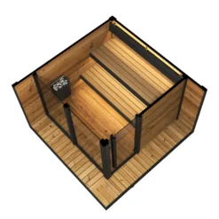 Bastukub Nordkapp.NU LEGEND Thermowood