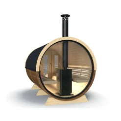Bastutunna Nordkapp.NU PANORAMA Thermowood Omålad
