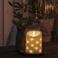 Batteriljus Gnosjö Konstsmide 10,5x13,7 cm LED