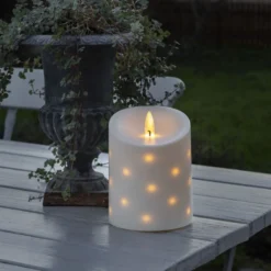 Batteriljus Gnosjö Konstsmide 10,5x13,7 cm LED