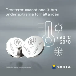 Batteri VARTA Litium CR2025 5-Pack