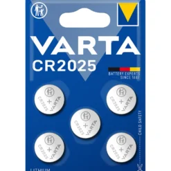 Batteri VARTA Litium CR2025 5-Pack