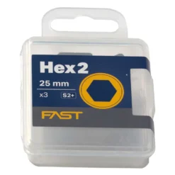 Bits FAST Hex 25mm 3-p