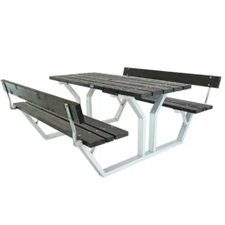 Bänkbord Eden Wood Nova med Rygg