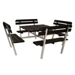Bänkbord Utomhus Eden Wood Quattro
