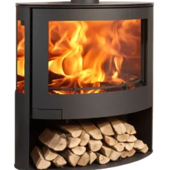 Braskamin Panadero Sky EcoDesign Fristående med Sidoglas 7,8kW