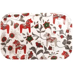 Bricka Arvidssons Textil Leksand 33x21 cm