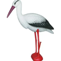 Bulvan Ryom Stork 78 cm för Trädgårdsdekoration och Jakt