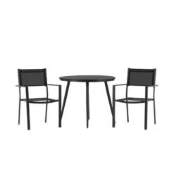 Cafégrupp Venture Home Break Ø90 cm med 2 Copacabana Stolar