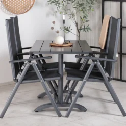 Cafégrupp Venture Home Dolly med 4 Bront Stolar