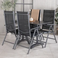 Cafégrupp Venture Home Dolly med 4 Bront Stolar