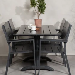 Cafégrupp Venture Home Dolly med 4 Lova Stolar