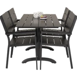 Cafégrupp Venture Home Dolly med 4 Lova Stolar
