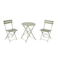 Caféset Outfit Sam 2st Fällbara Stolar med Bord Ø60 cm