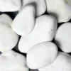 Dekorsten Magrab Krossprodukter Vit Pebbles 60-100 mm, 1000 kg Säck