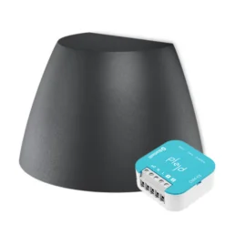 Dimmer Plejd 6st Väggarmatur OUT-02 Svart + DIM-01