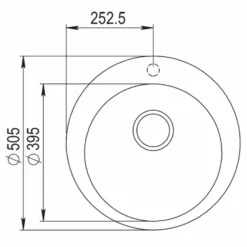 Diskho Lavabo Saturn Ø50,5