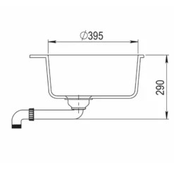 Diskho Lavabo Saturn Ø50,5