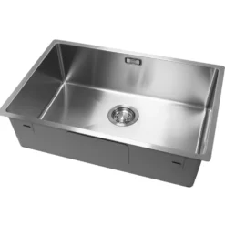 Diskho Strand Stainless STRAND ST62-ECS Rostfri Enkel med Vattenlås