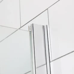 Duschdörr Bathlife Mångsidig Rak Vägg + Rak Dörr Mellan Vägg