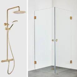 Duschpaket Hafa Duschhörna Infinity med Takduschset Fine