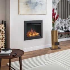 Elektrisk Kamin Tagu Powerflame Electric Fire Inbyggnadsbar Kamin