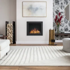 Elektrisk Kamin Tagu Powerflame Electric Fire Inbyggnadsbar Kamin