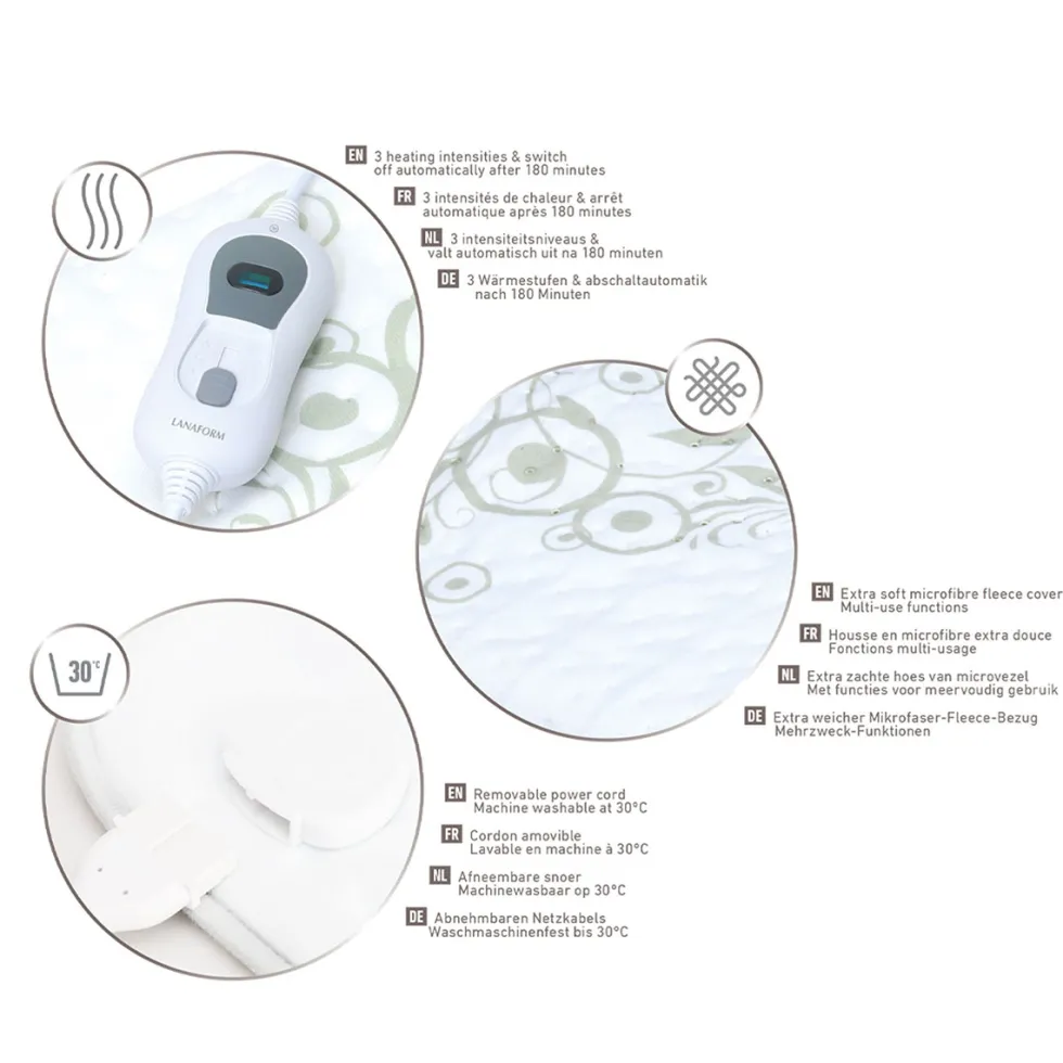 Elektrisk Värmedyna Lanaform Heating Pad