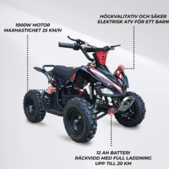 El-Fyrhjuling Swoop Adventurer 1000W