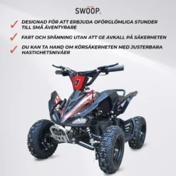 El-Fyrhjuling Swoop Adventurer 1000W