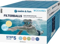 Filterkulor Swim & Fun Flerfas för Poolrengöring