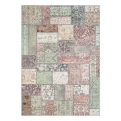 Flatvävd KM Carpets Tarfaya Patch