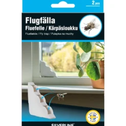 Flugfälla Silverline Fönster Diskret 2-pack