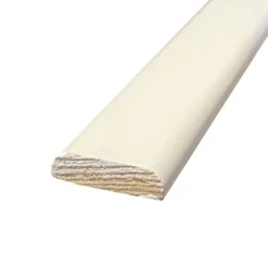 Foglist Grimslöv Trä List 6x21 mm Vit