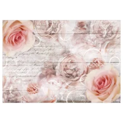 Fototapet Arkiio Rose Work Självhäftande