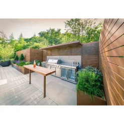 Fristående Kylskåp Myoutdoorkitchen Classic Line Stainless 304SS Modul med Dubbeldörrar