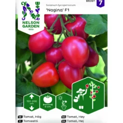 Frö Nelson Garden Tomat Hög Nagina F1