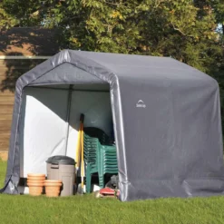 Förrådstält gop Original 5,8 m² i Galvaniserat Stål & Polyetenväv