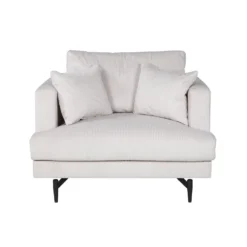 Fåtölj Venture Home Sofia Manchester Beige Sittbredd 106 cm