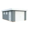 Garage Palmako Rasmus med Garagedörr 19,8 m2